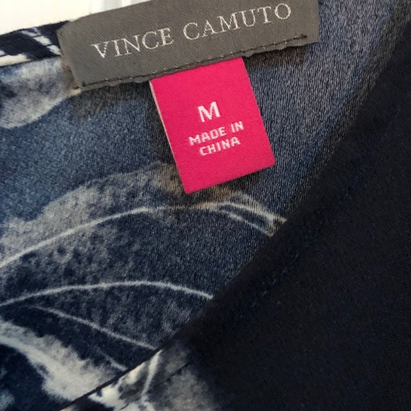 NWOT Vince Camuto Navy Jumpsuit - Picture 2 of 5